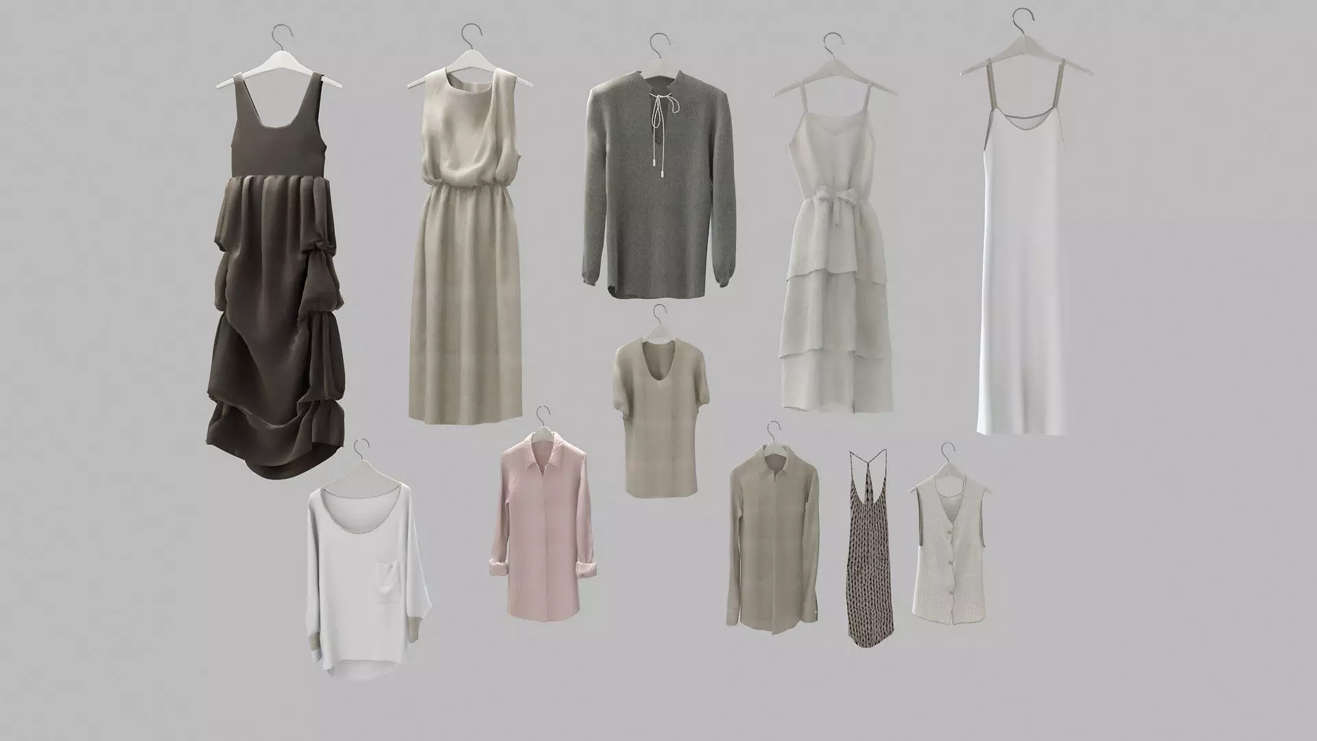 Female Clothing Shop 3D model_19