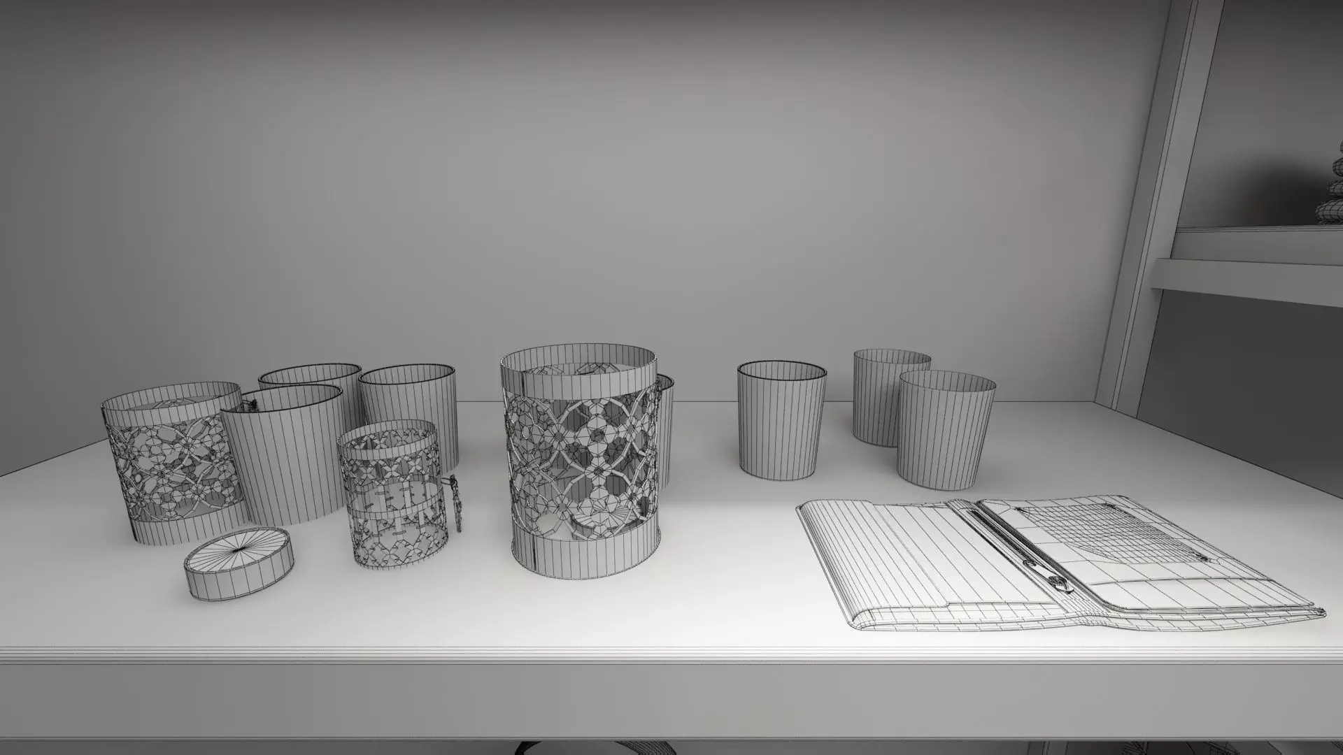 Female Clothing Shop 3D model_16