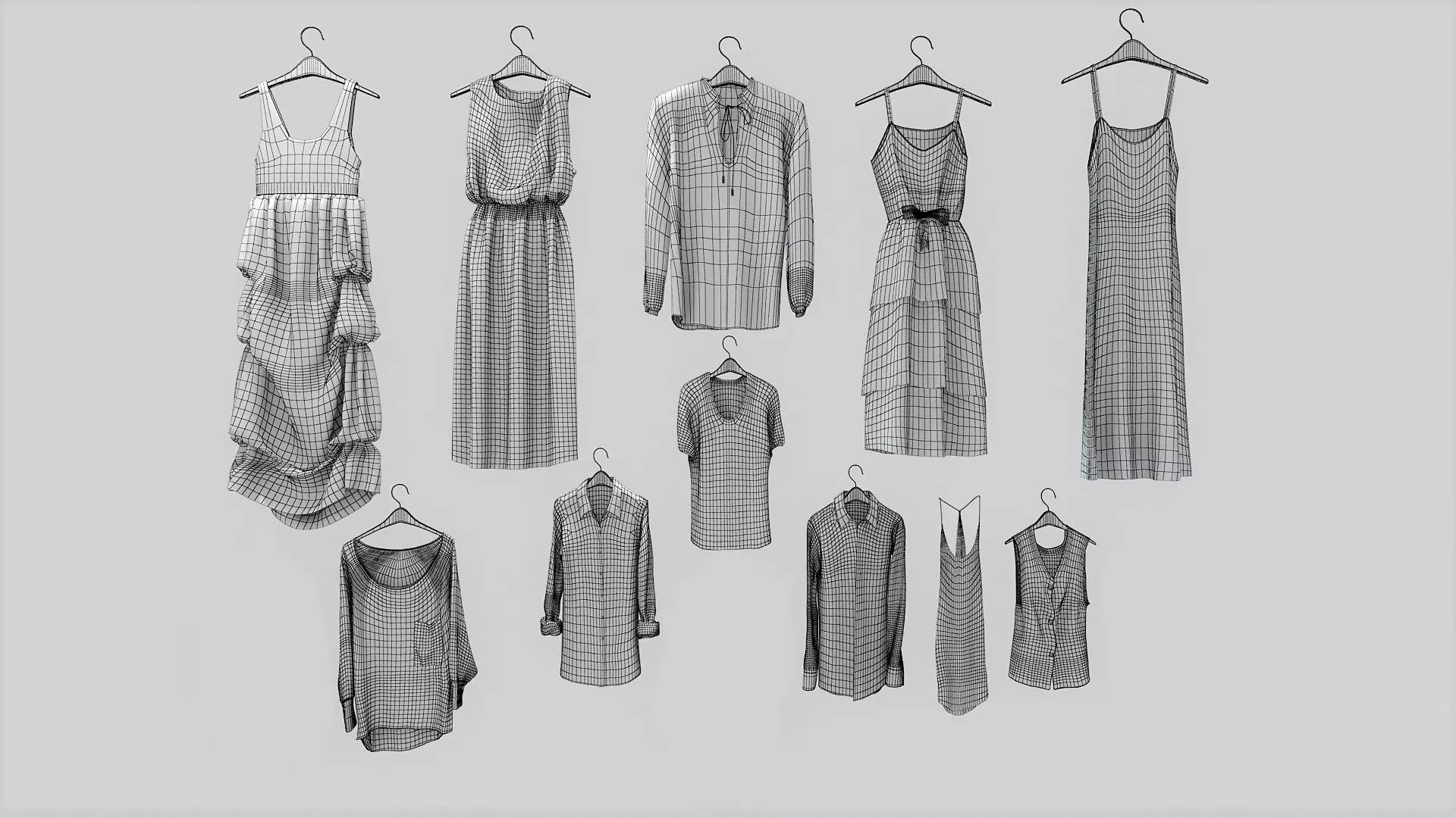 Female Clothing Shop 3D model_20