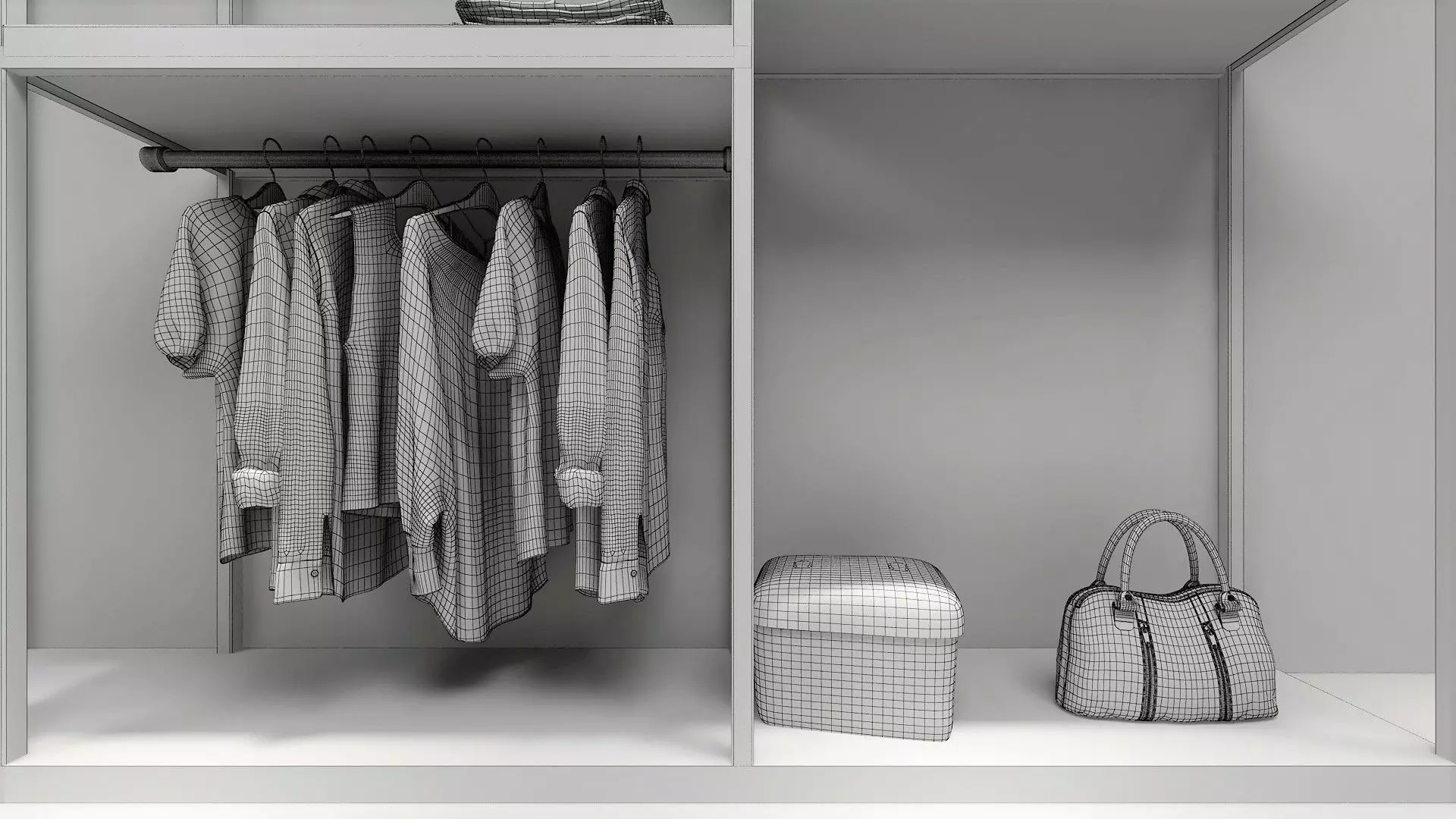 Female Clothing Shop 3D model_8