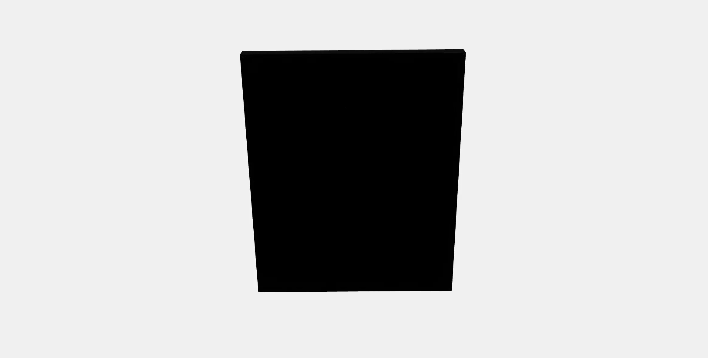 HOVSTA Frame 4 Low-poly 3D model_7