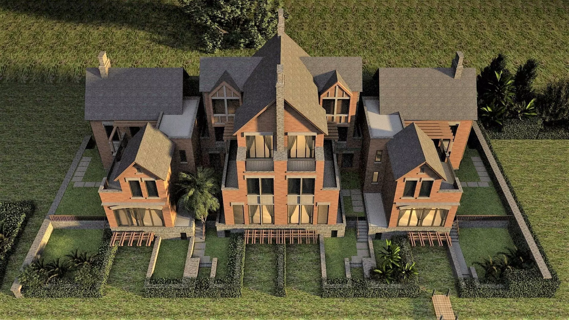 Lake Cottage 3D model_13