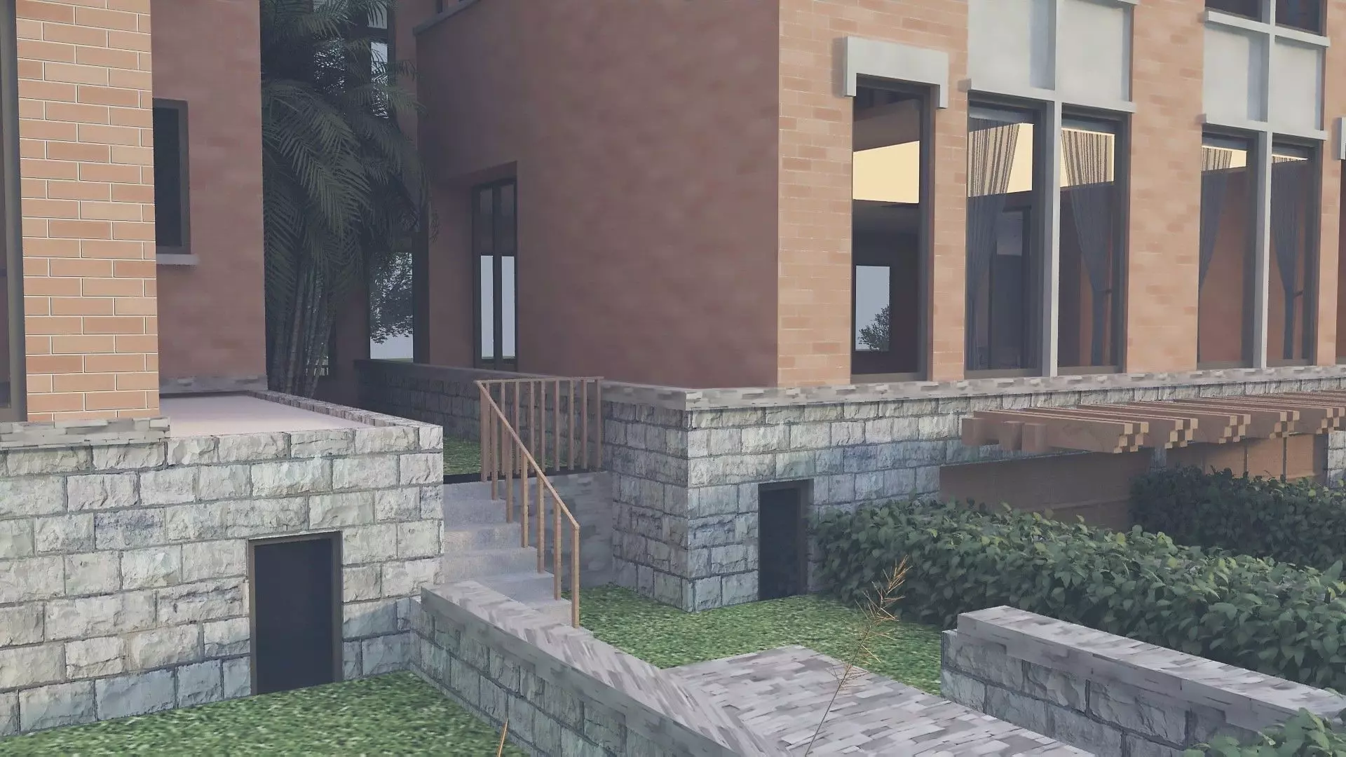 Lake Cottage 3D model_12