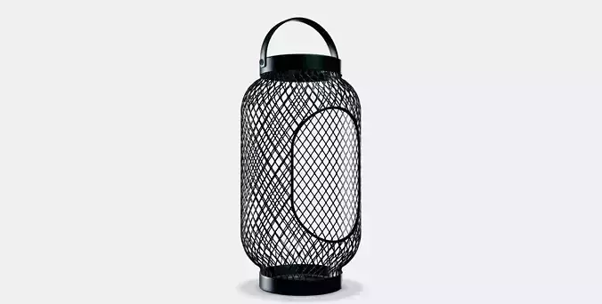 TOPPIG Lantern for block candle