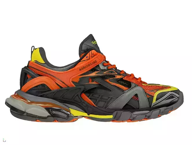 Blenciaga Track 2 black orange