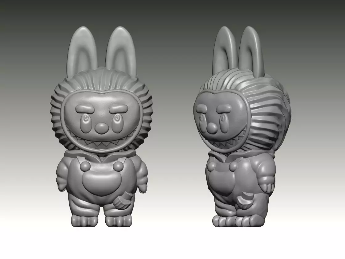 Labubu 3D print model_0