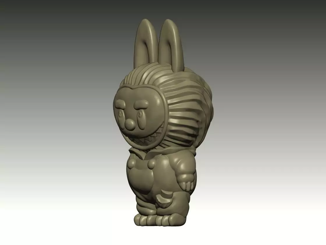 Labubu 3D print model_3