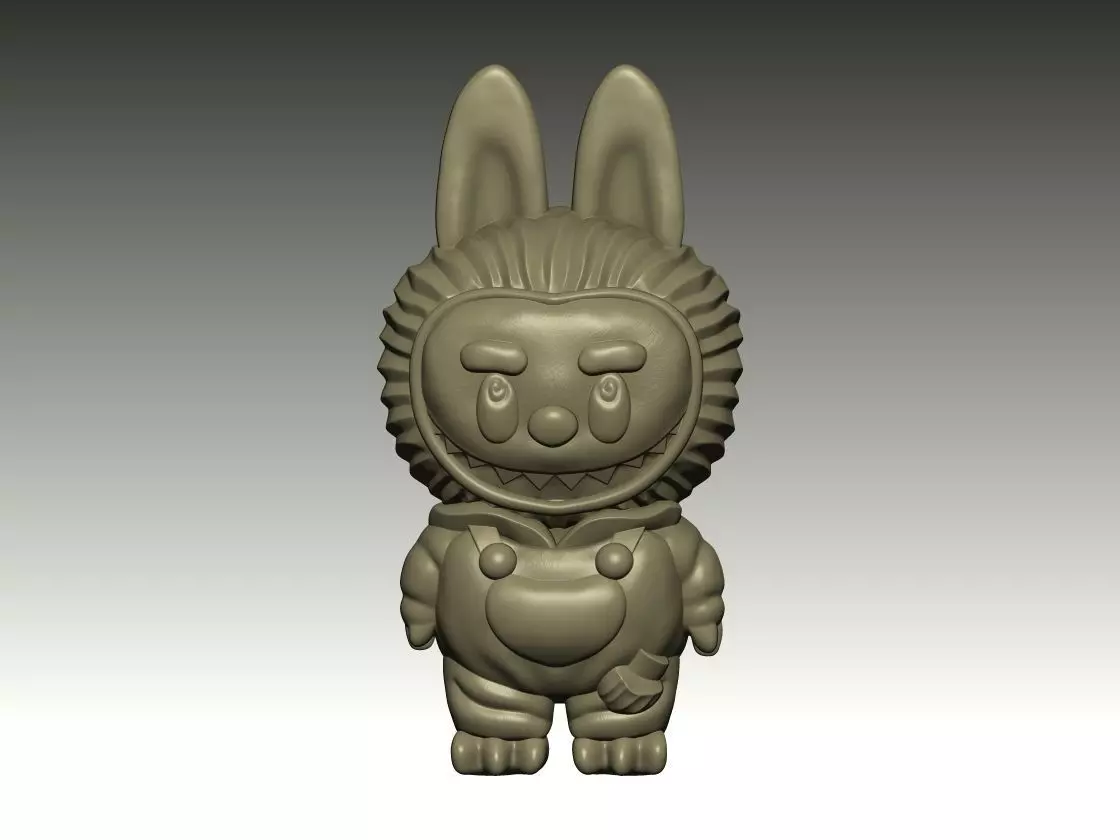 Labubu 3D print model_2