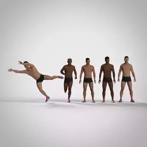 Barcelona FC Avatar Pack CLO3D y Marvelous 3D model