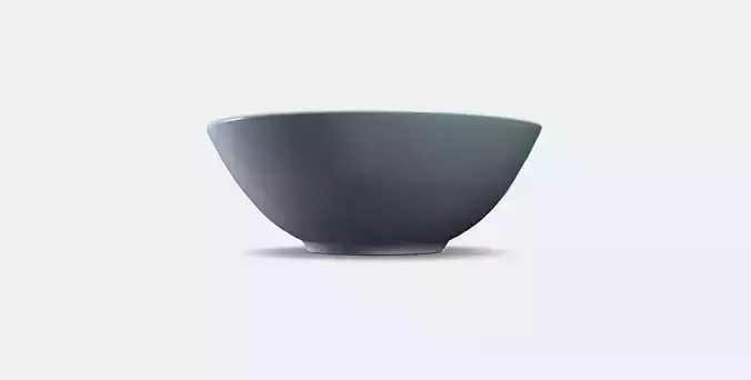 HAPPY BIRTHDAY Bowl Low-poly 3D model