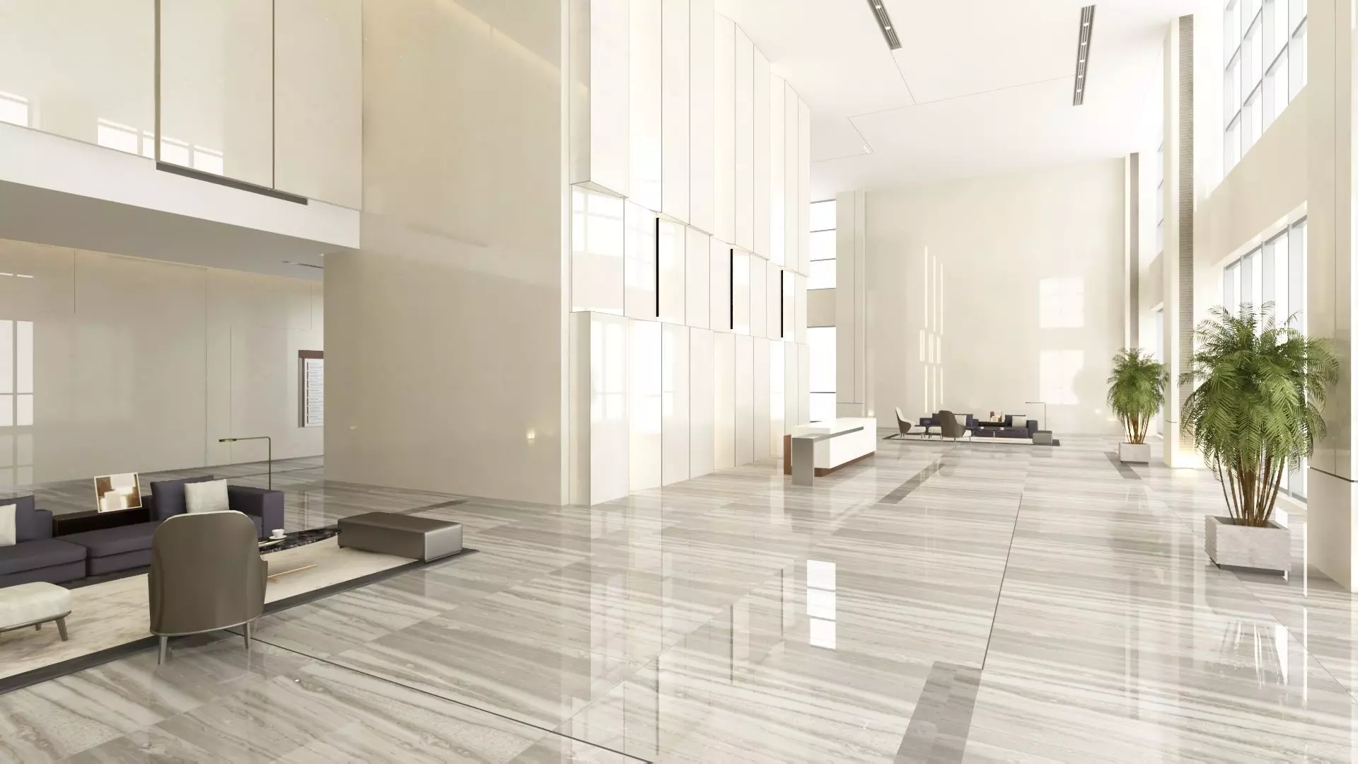 Full Lobby 3D model_2