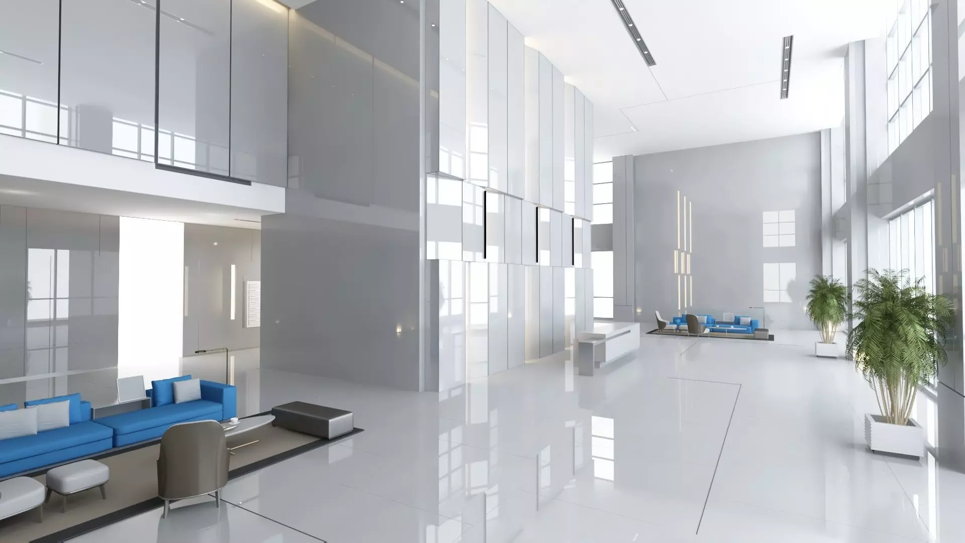 Full Lobby 3D model_7