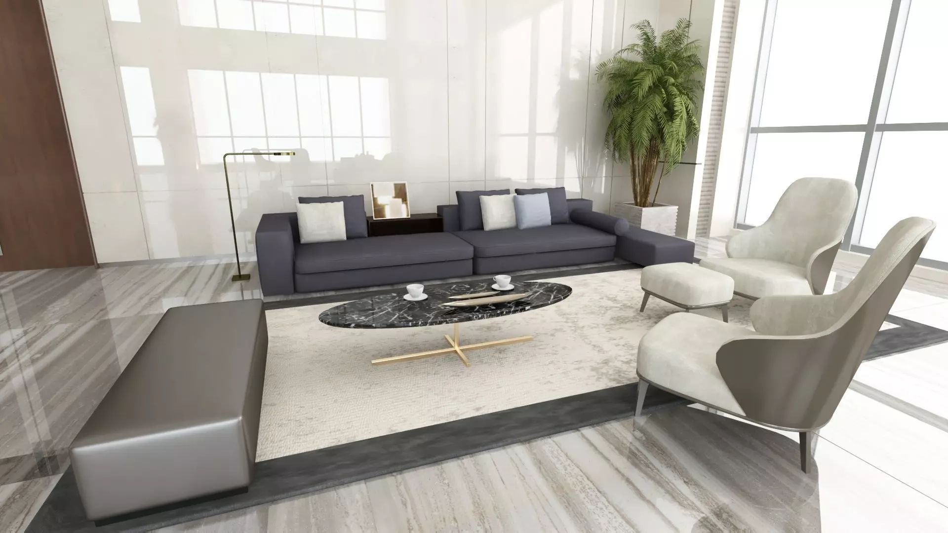 Full Lobby 3D model_3