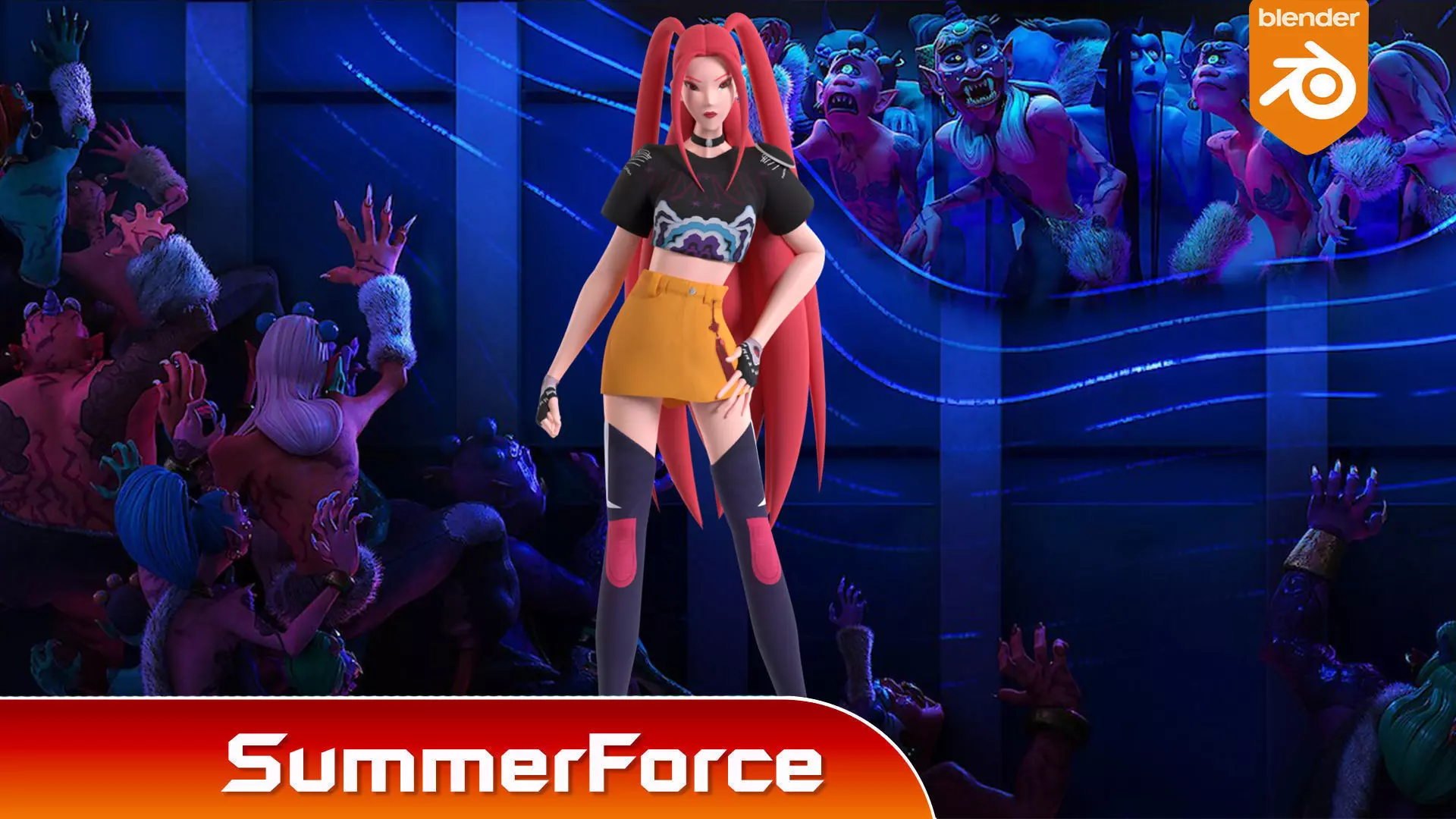 HUNTRIX - KPop Demon Hunters 3D Model Collection_9