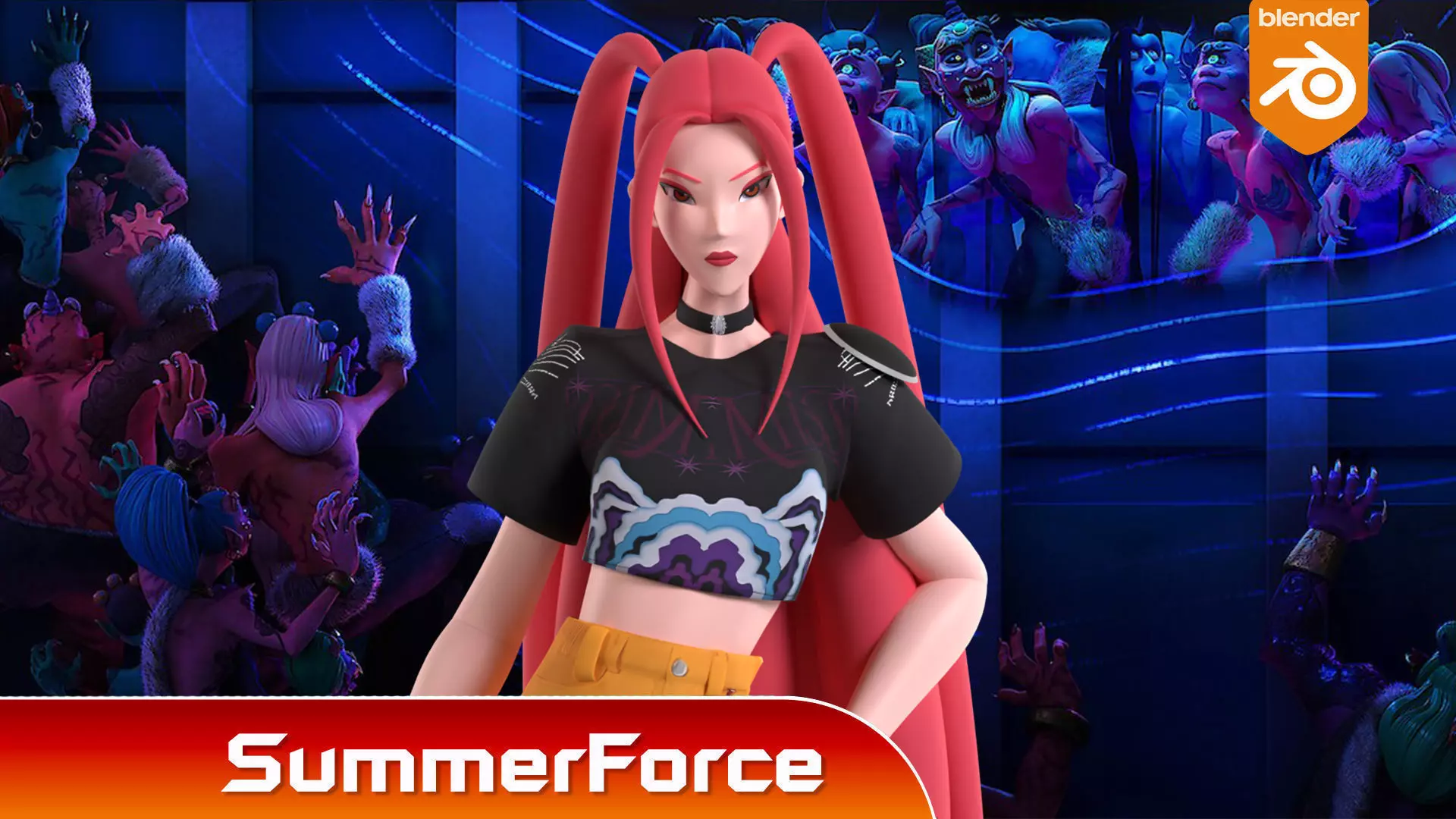 HUNTRIX - KPop Demon Hunters 3D Model Collection_8