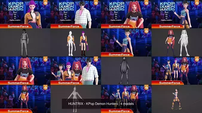 HUNTRIX - KPop Demon Hunters