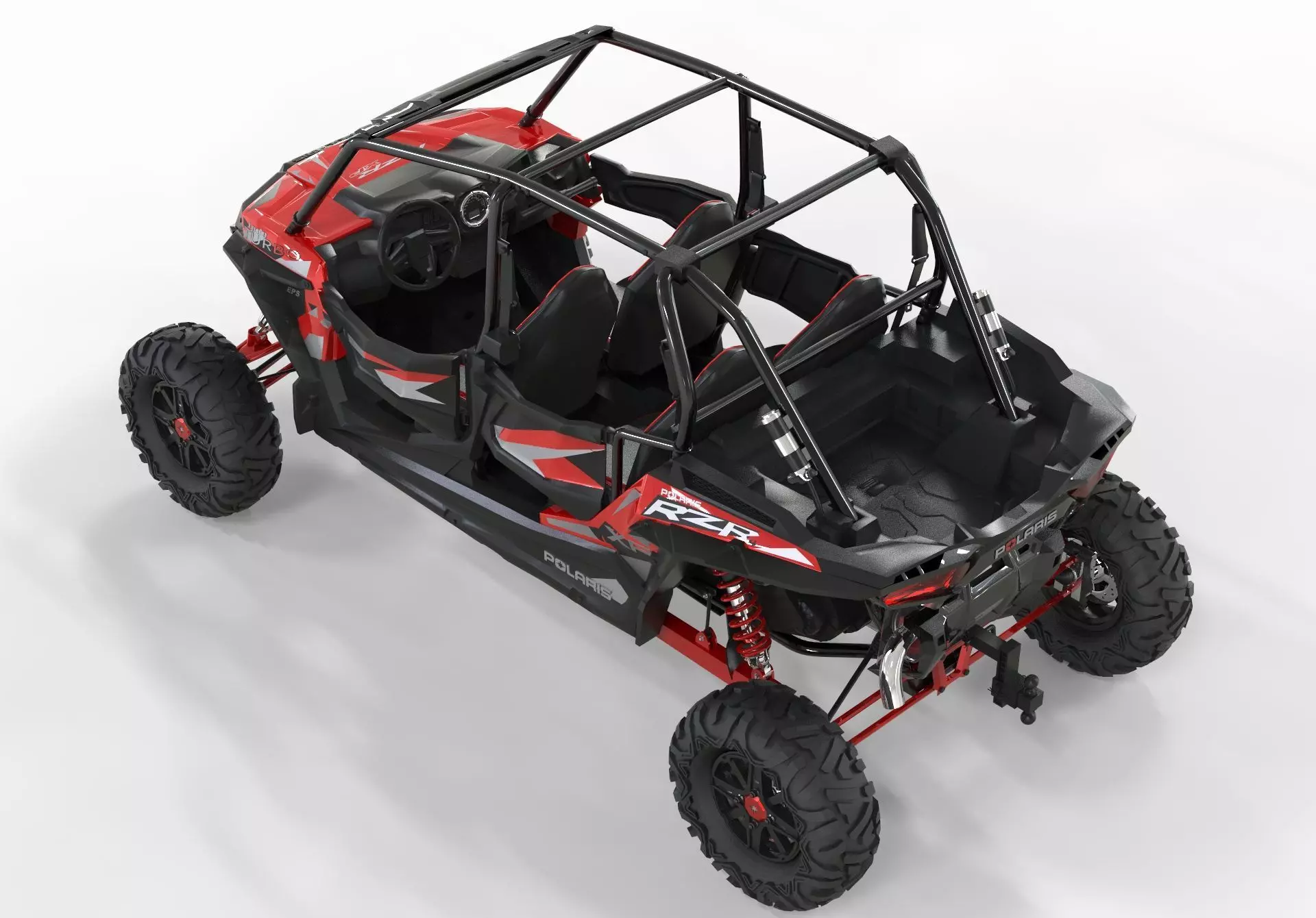 polaris rzr s4 1000  3D model_5