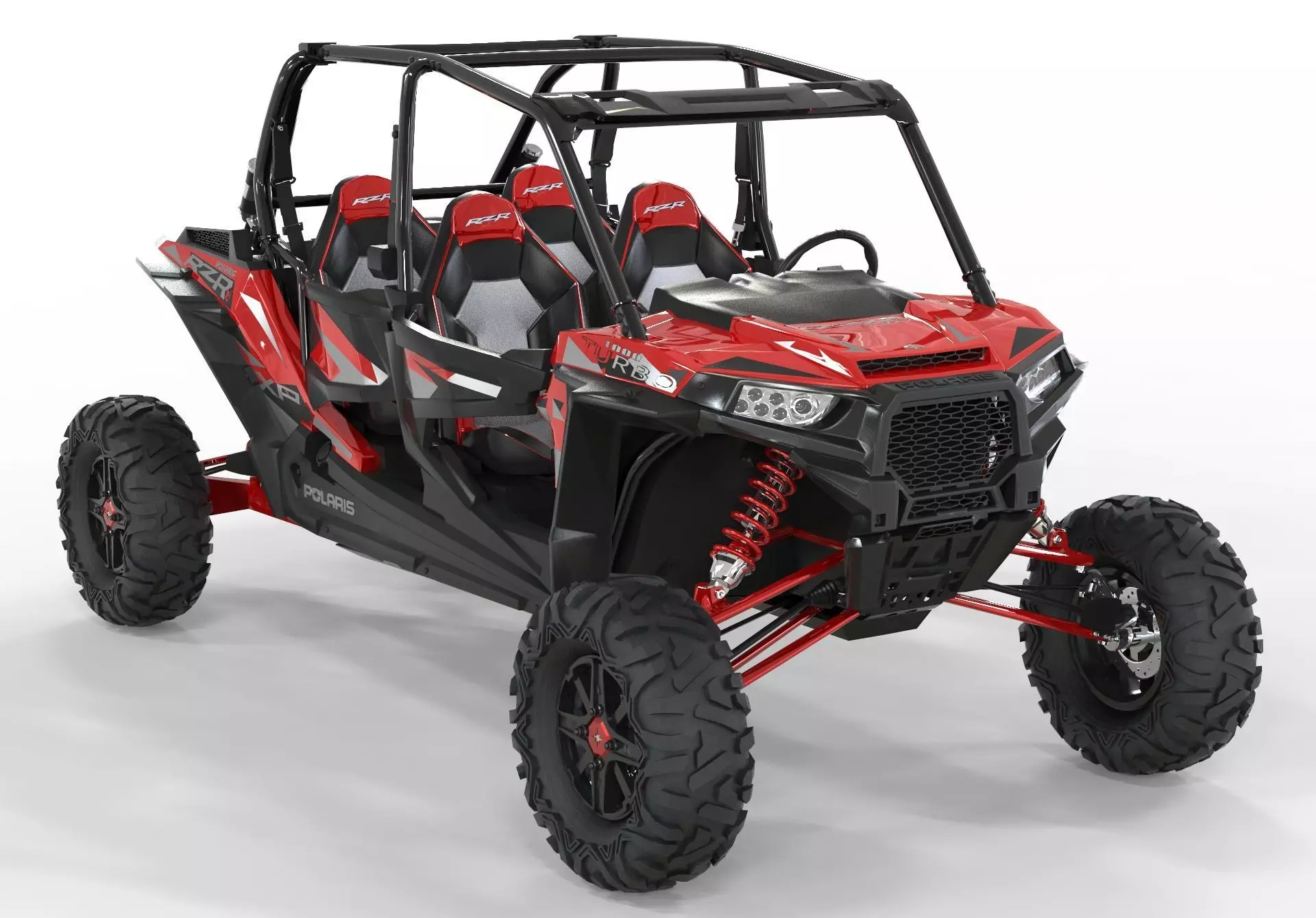 polaris rzr s4 1000  3D model_6