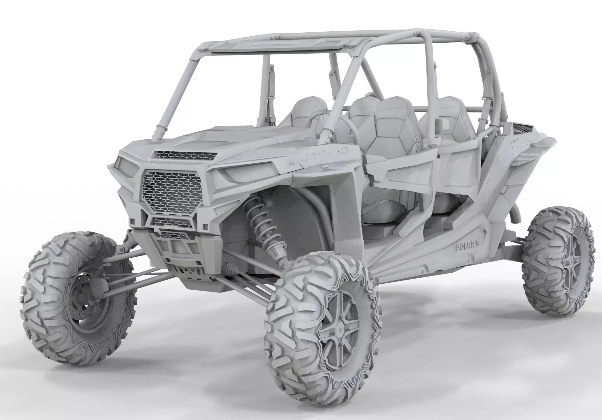 polaris rzr s4 1000  3D model_14