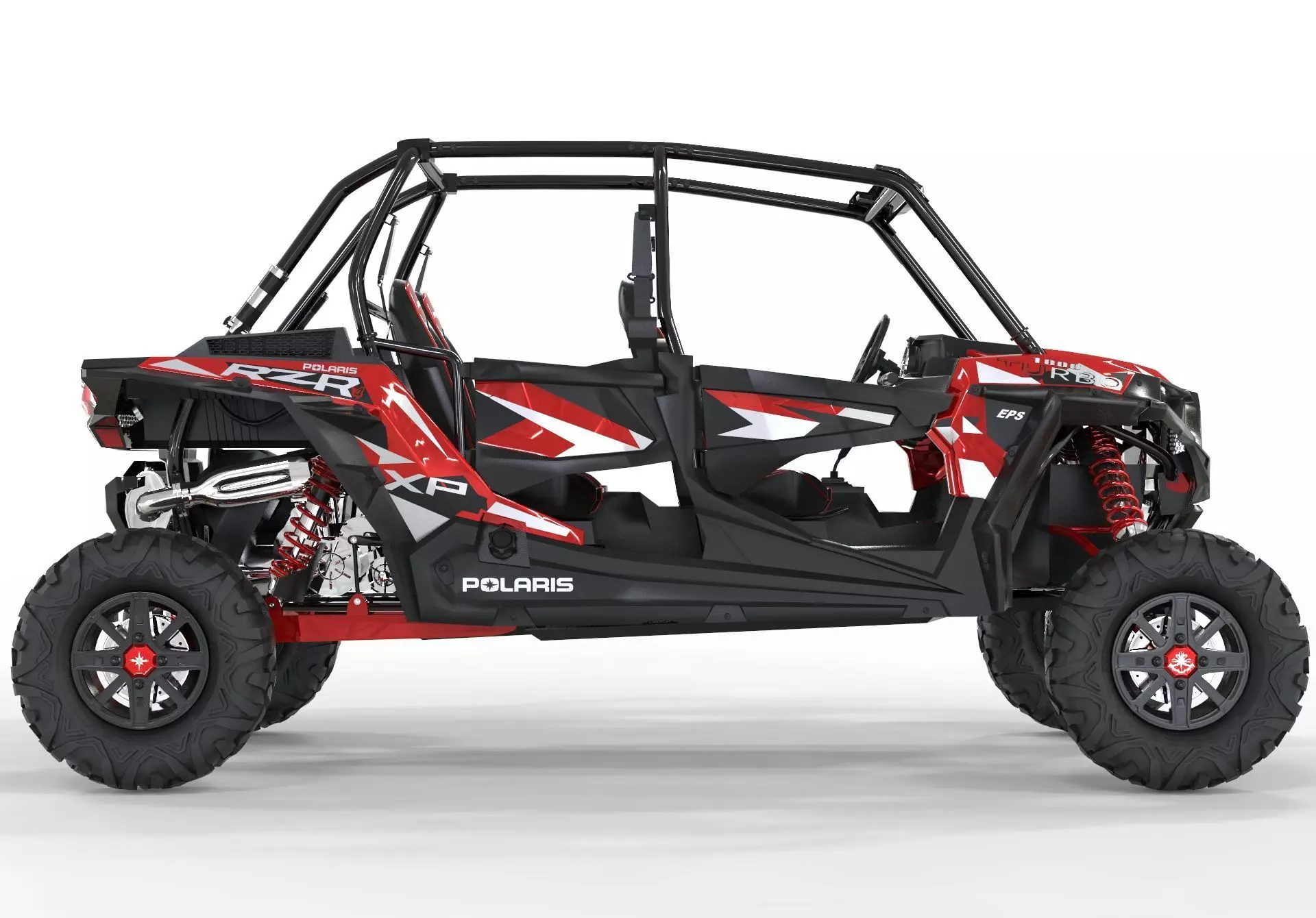 polaris rzr s4 1000  3D model_2
