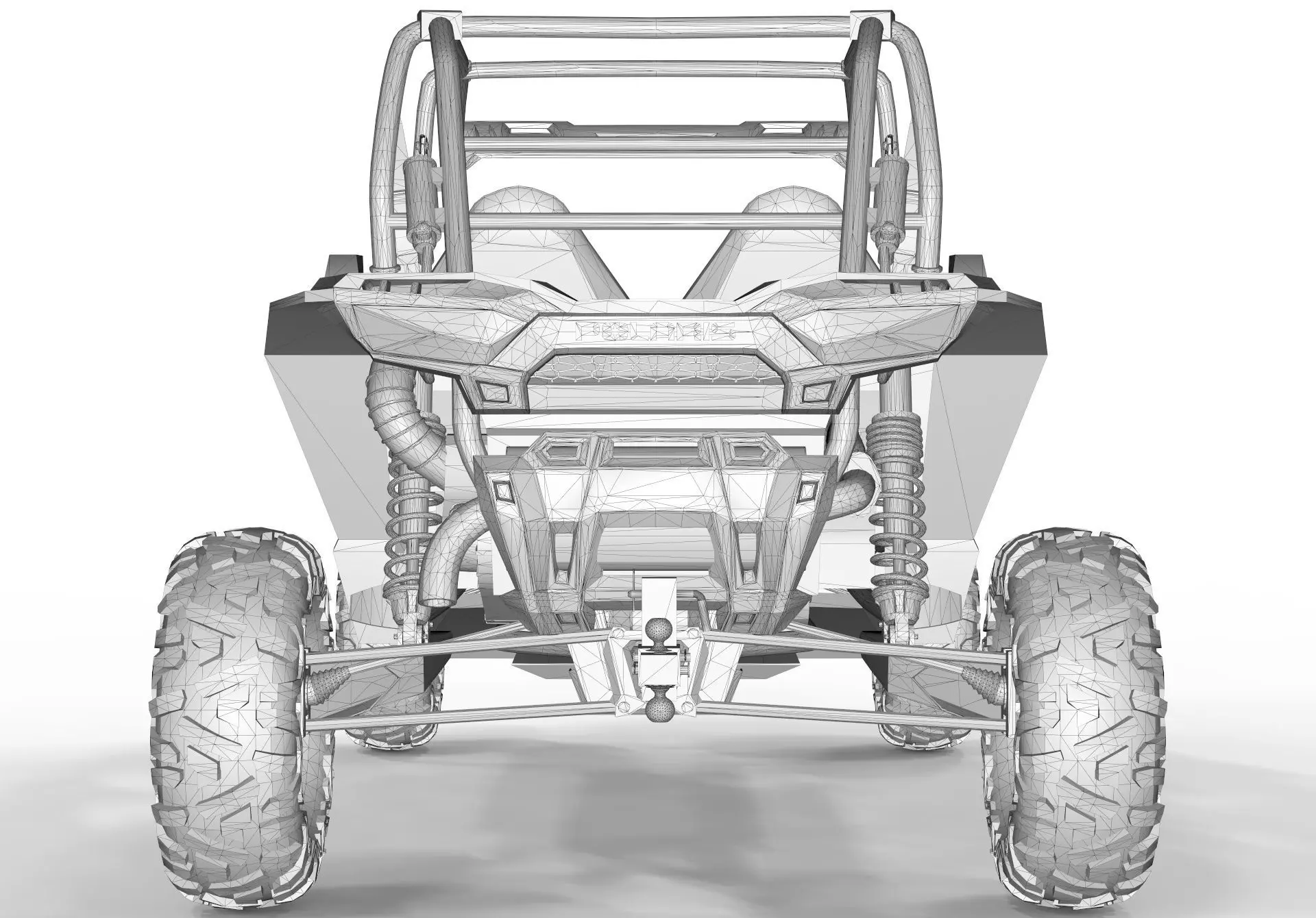 polaris rzr s4 1000  3D model_9
