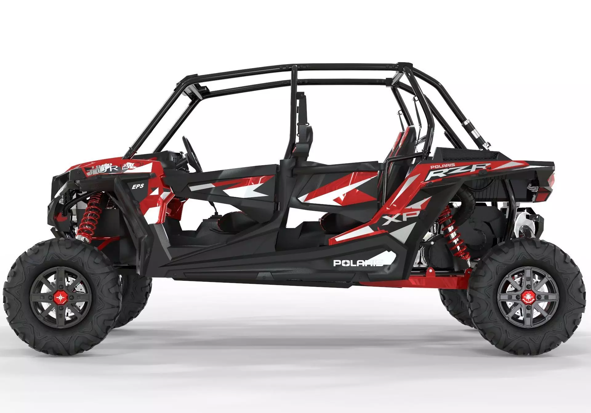 polaris rzr s4 1000  3D model_1