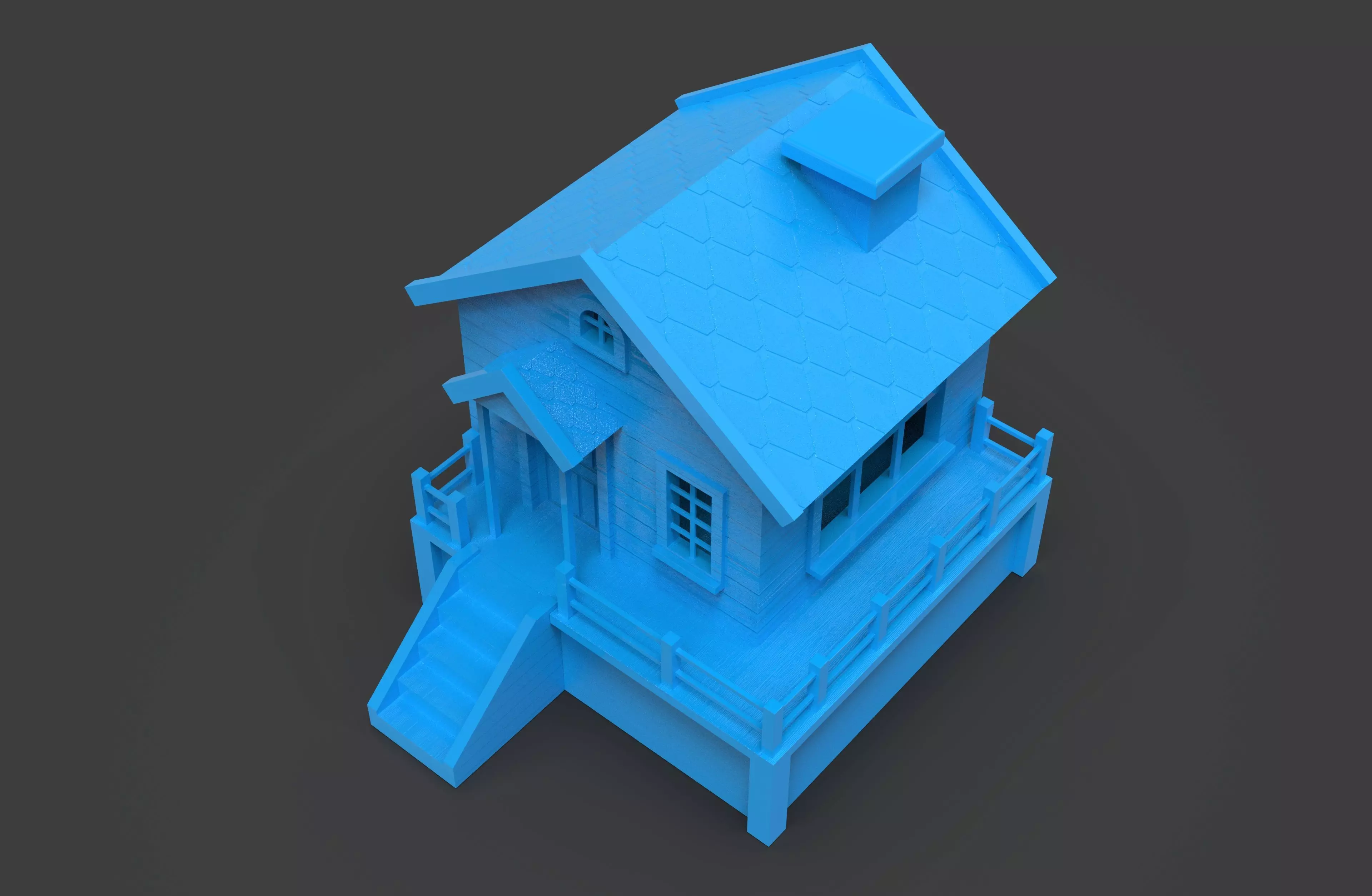 Puzzle home 3D print model_0