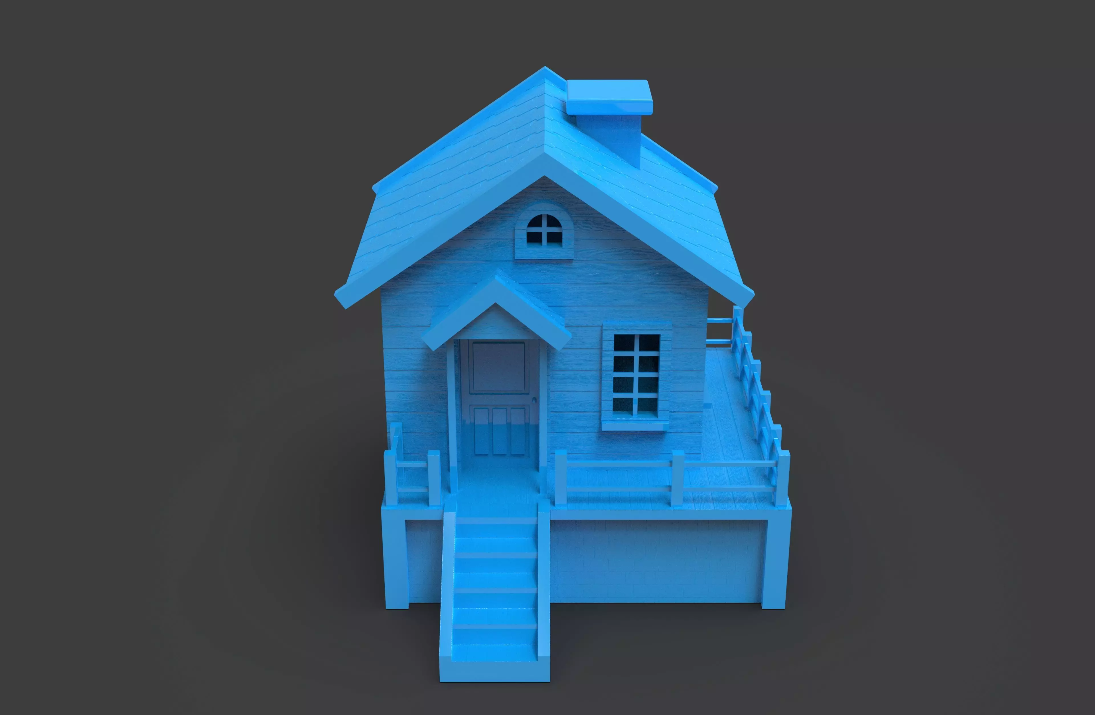 Puzzle home 3D print model_2