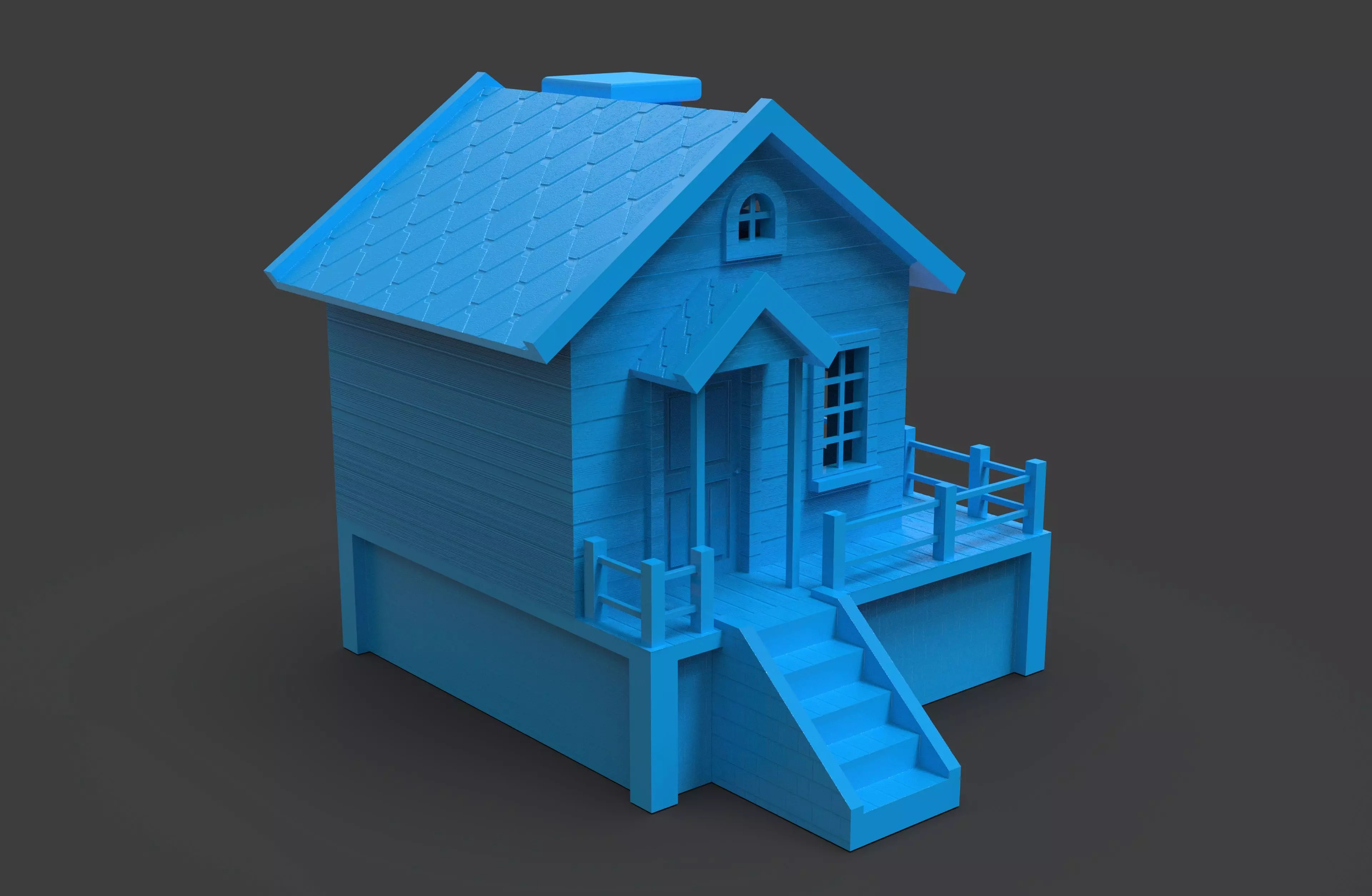 Puzzle home 3D print model_1