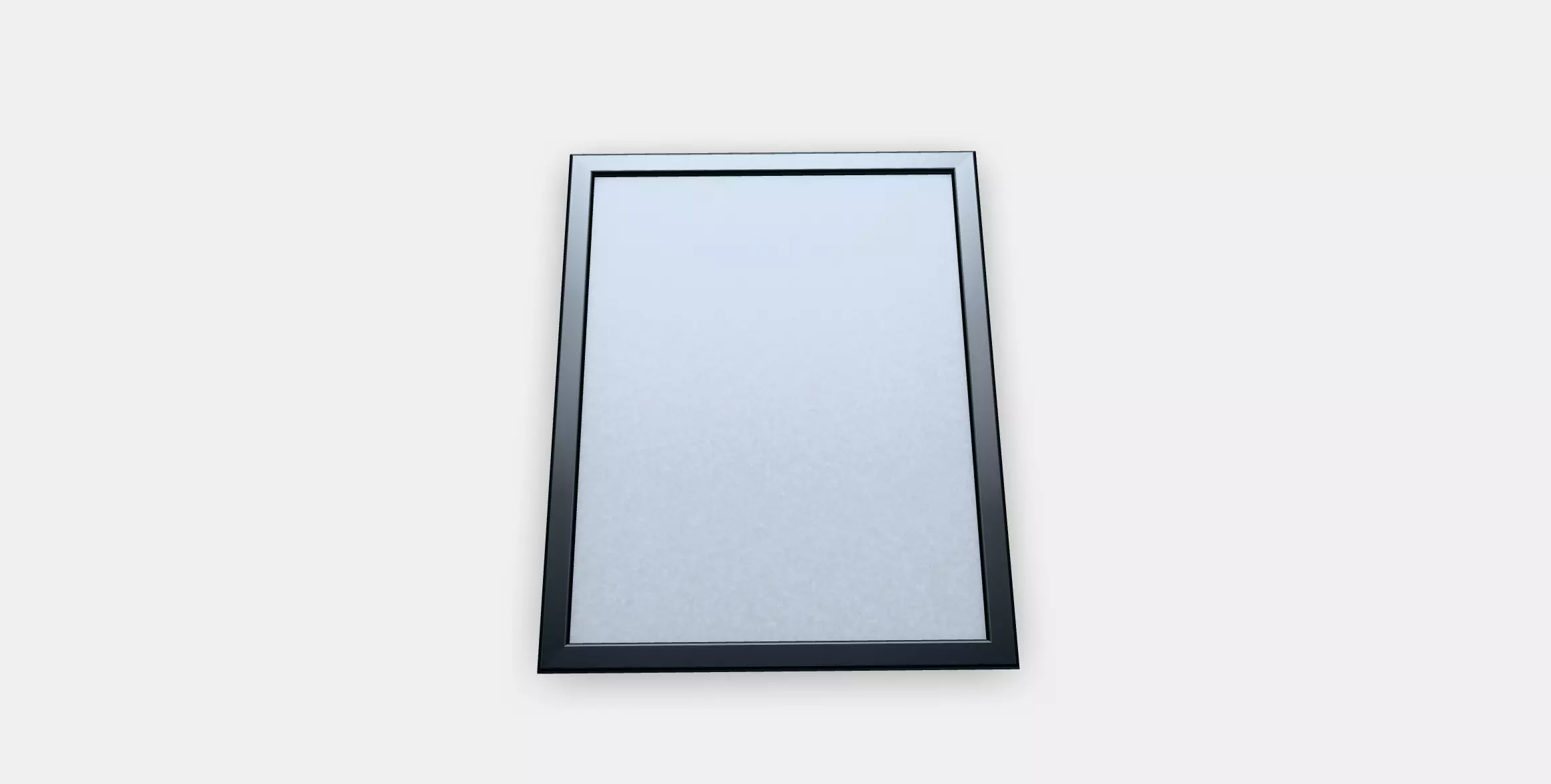FISKBO picture frame Low-poly 3D model_3