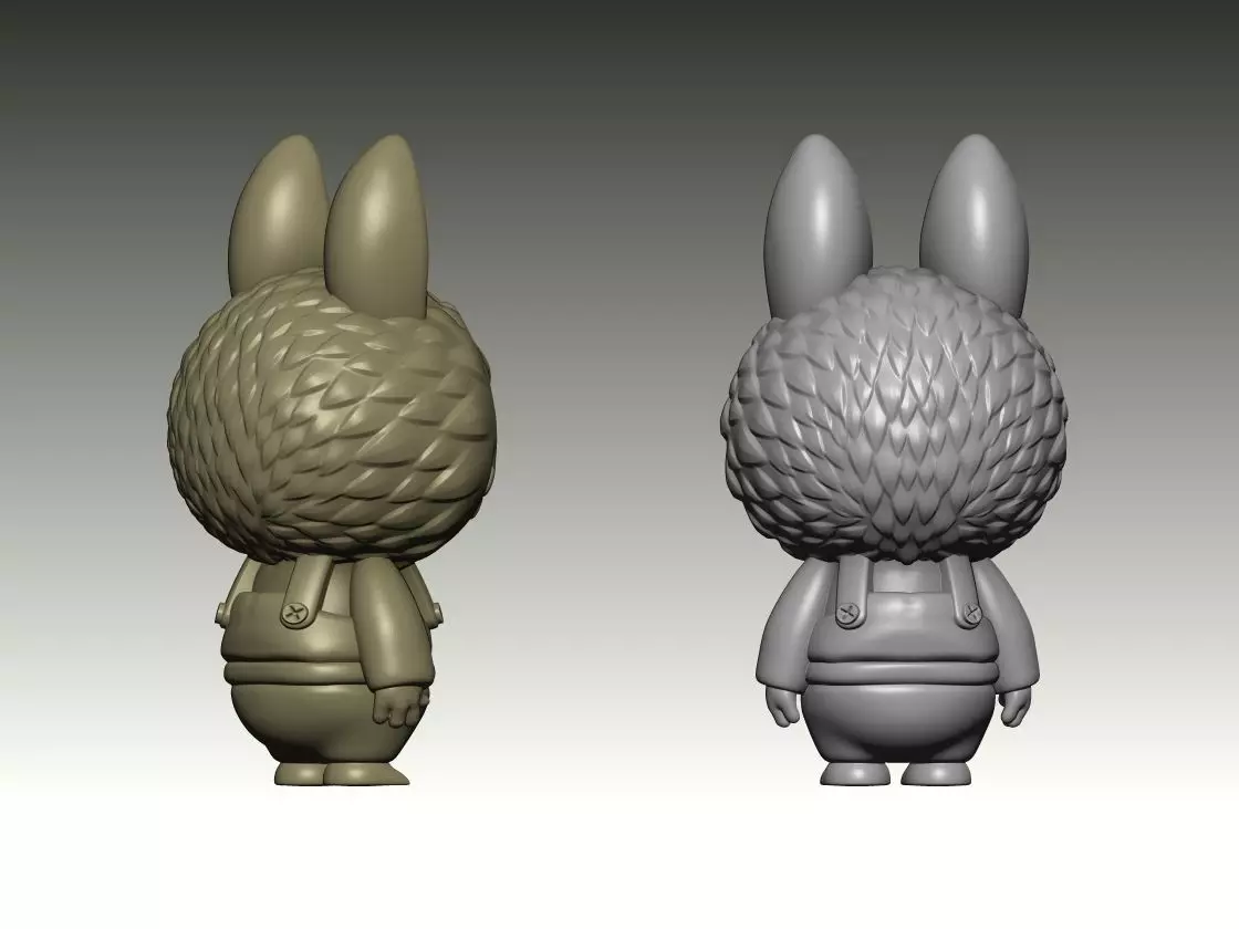 LABUBU 3D print model_1