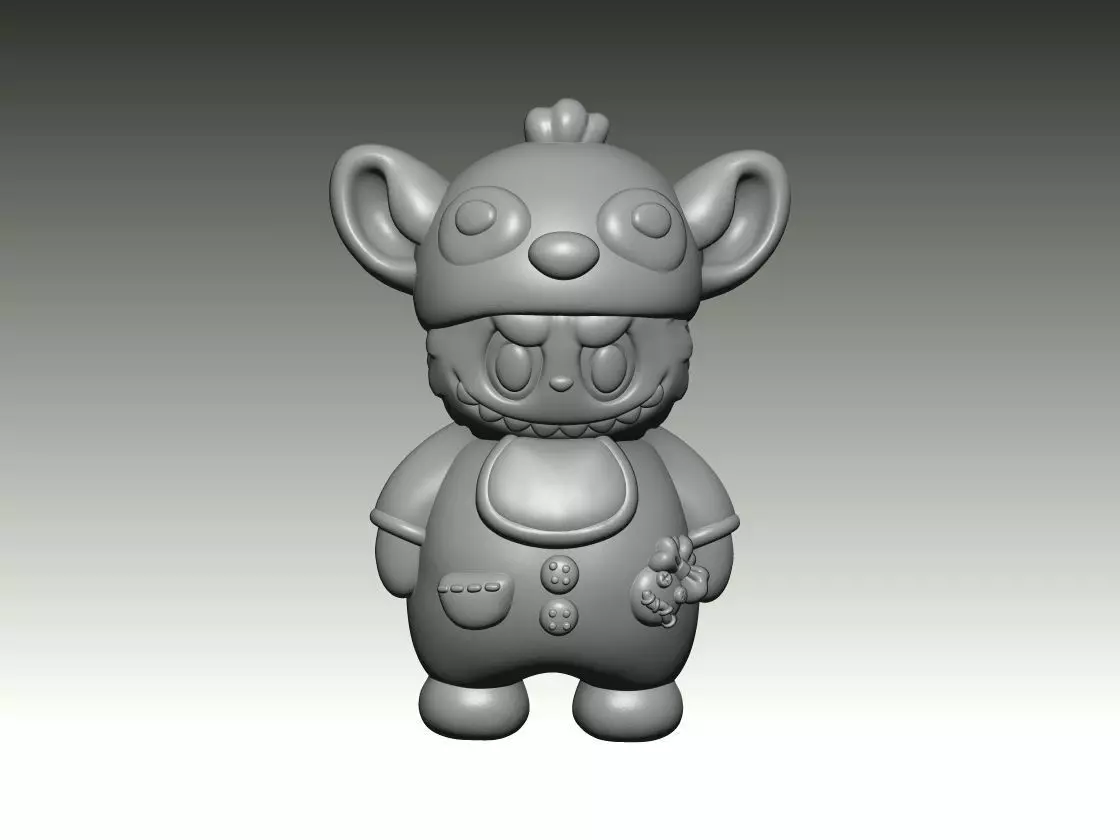 LABUBU 3D print model_1