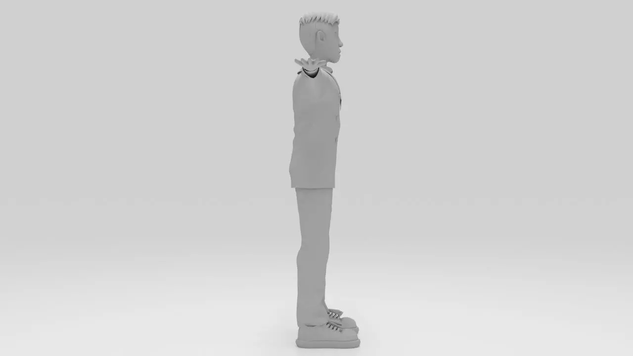Character Runo Rigged Low-poly 3D model_8