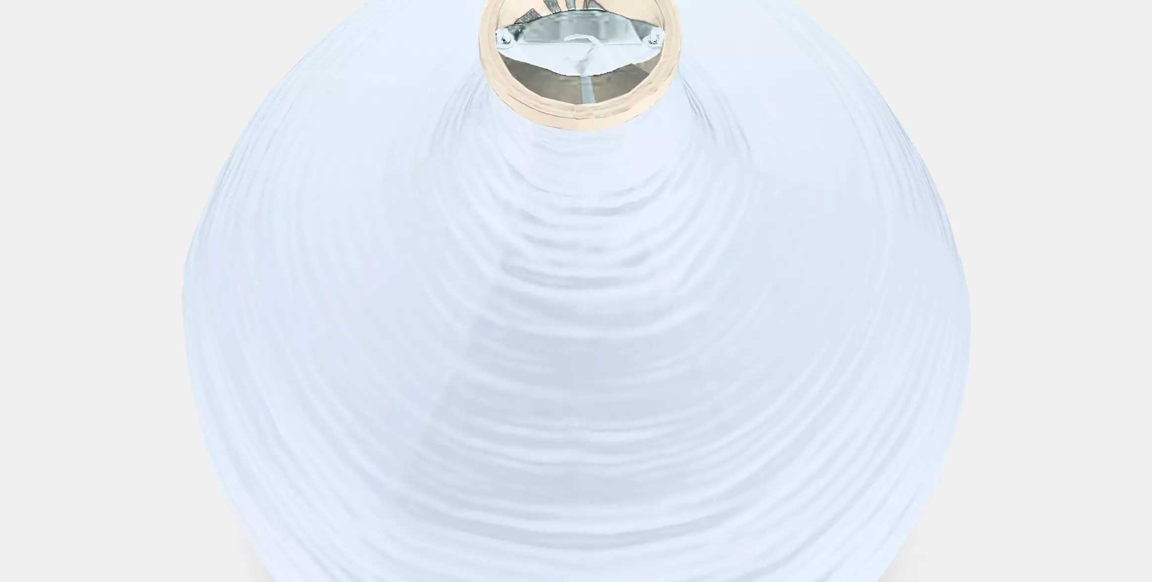 RISBYN pendant lampshade Low-poly 3D model_4