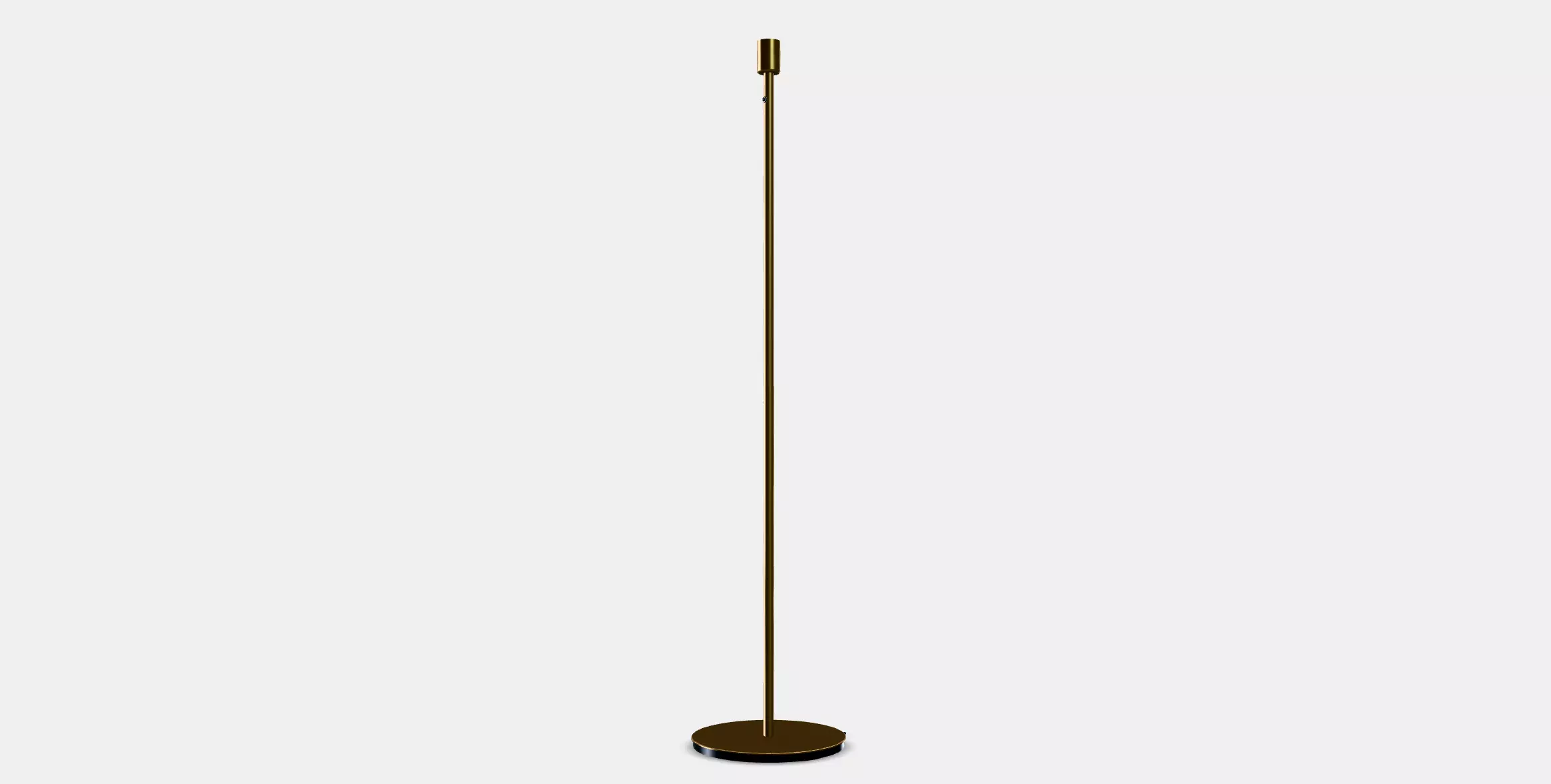 SKAFTET floor lamp base 1 Low-poly 3D model_0