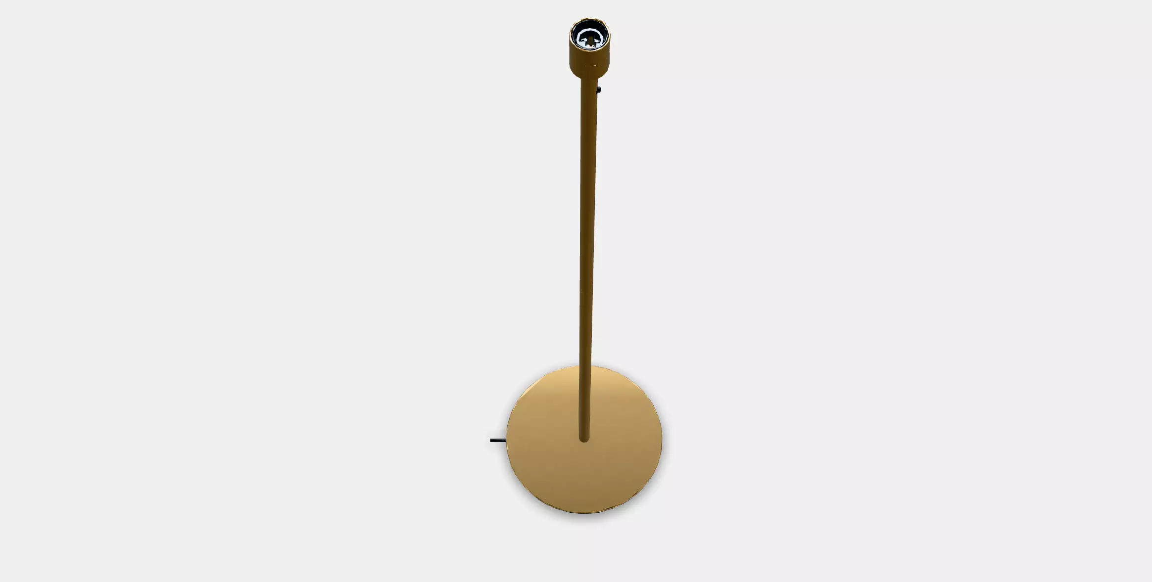 SKAFTET floor lamp base 1 Low-poly 3D model_3