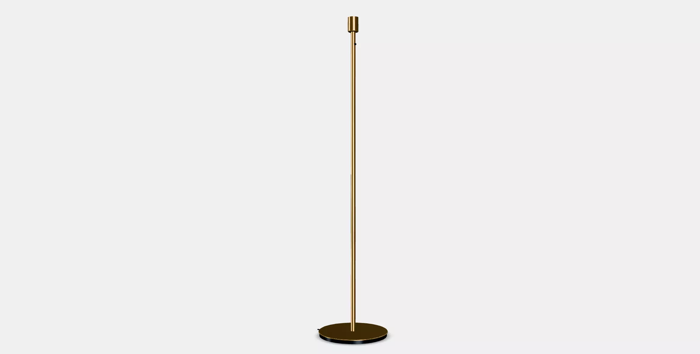 SKAFTET floor lamp base 1 Low-poly 3D model_4