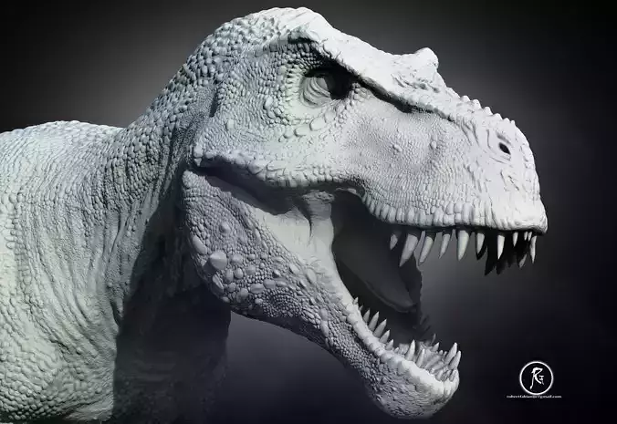 Tyrannosaurus rex Scotty 2015 classic 3D print model