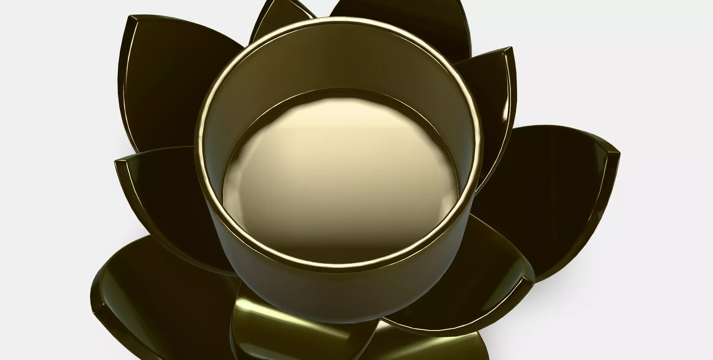 KNASTRIGT Tealight holder Low-poly 3D model_4