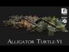 Alligator Turtle-V1c 3D model_1
