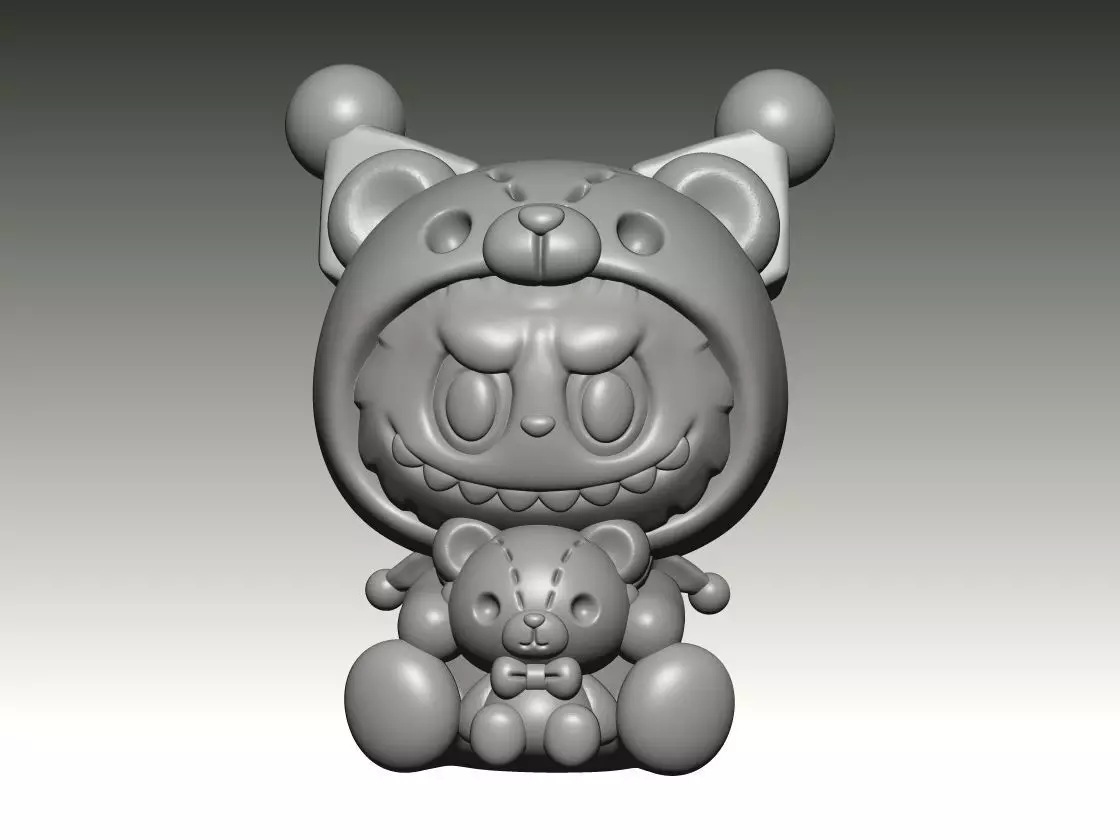 LABUBU 3D print model_2