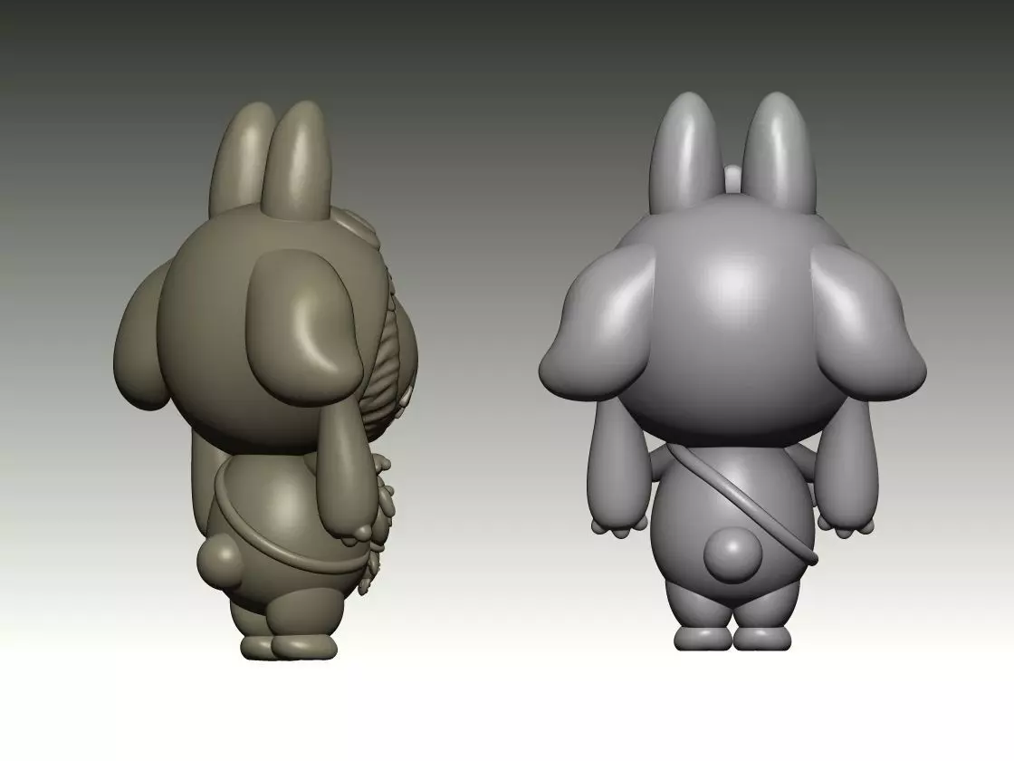 LABUBU 3D print model_1