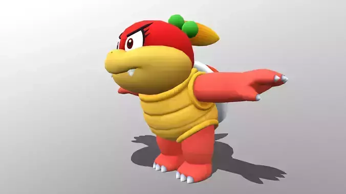 PunPun Low-poly 3D model