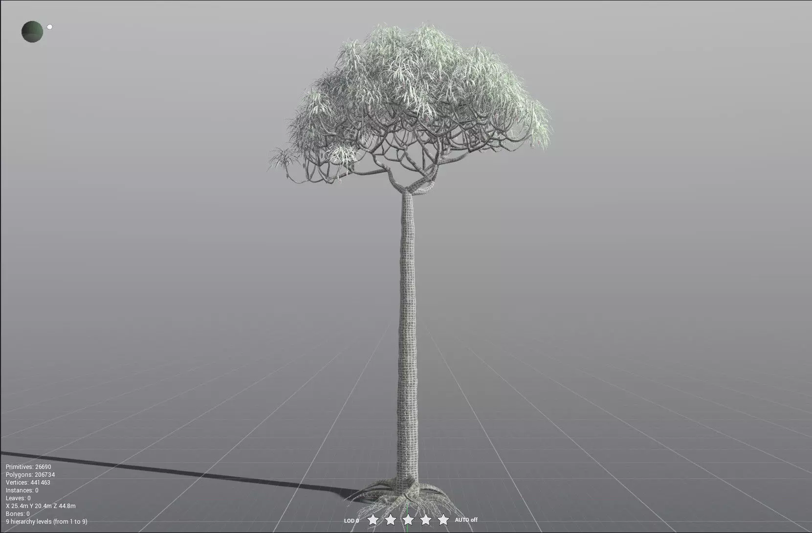 EVERYPlant Lepidodendron Aculeatum 3D model_32