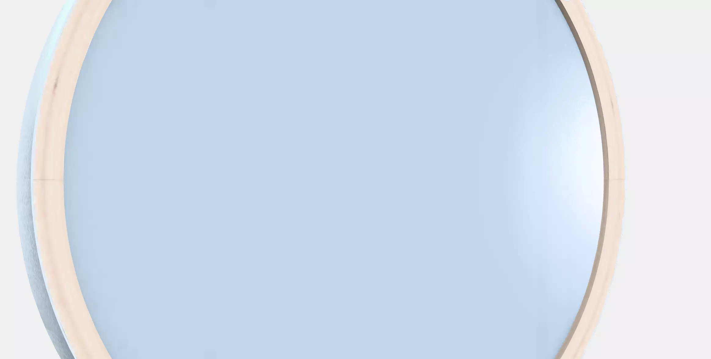 ROTSUND Mirror Low-poly 3D model_0