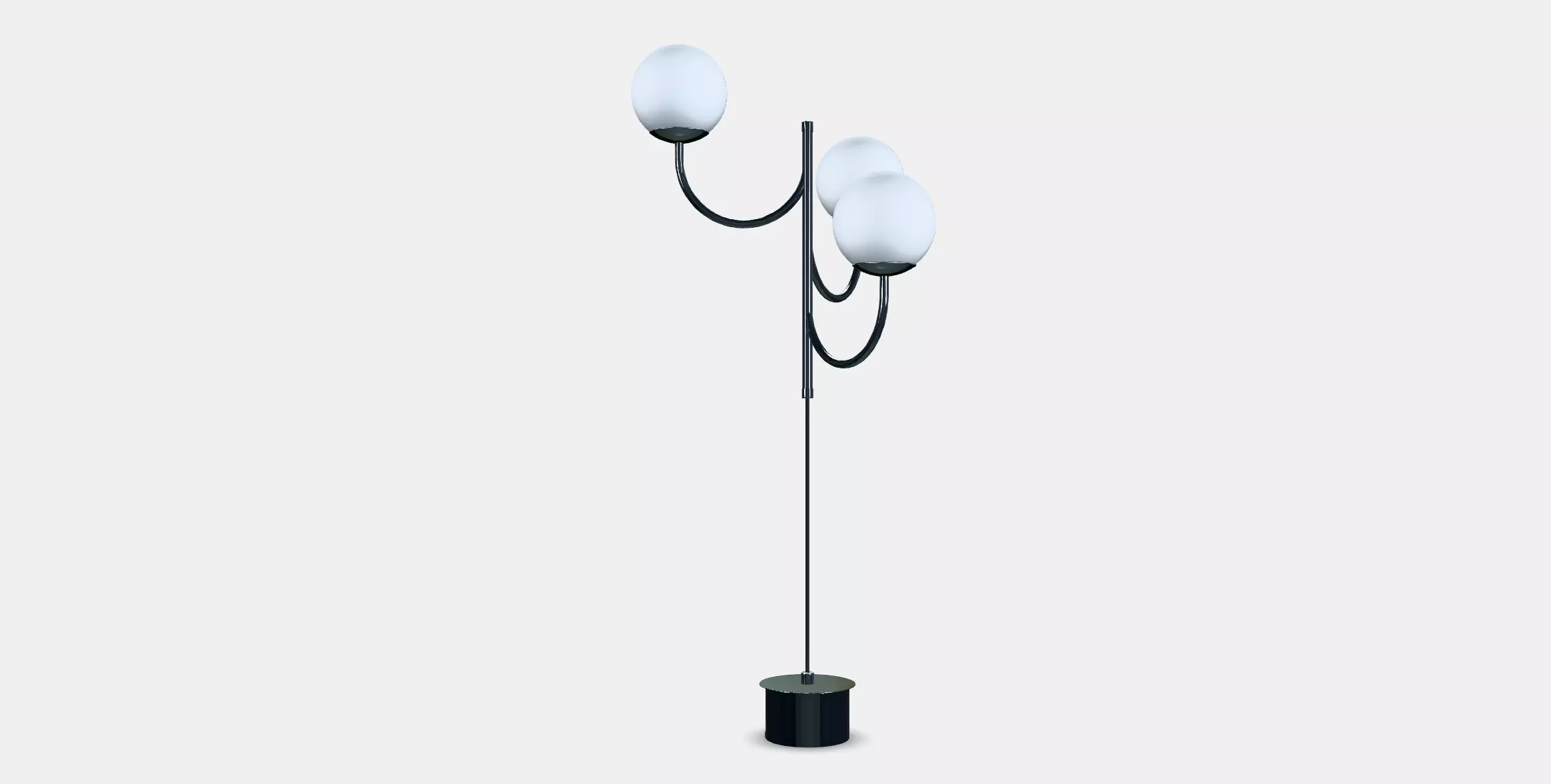 SIMRISHAMN Pendant lamp 3-armed 3D model_11