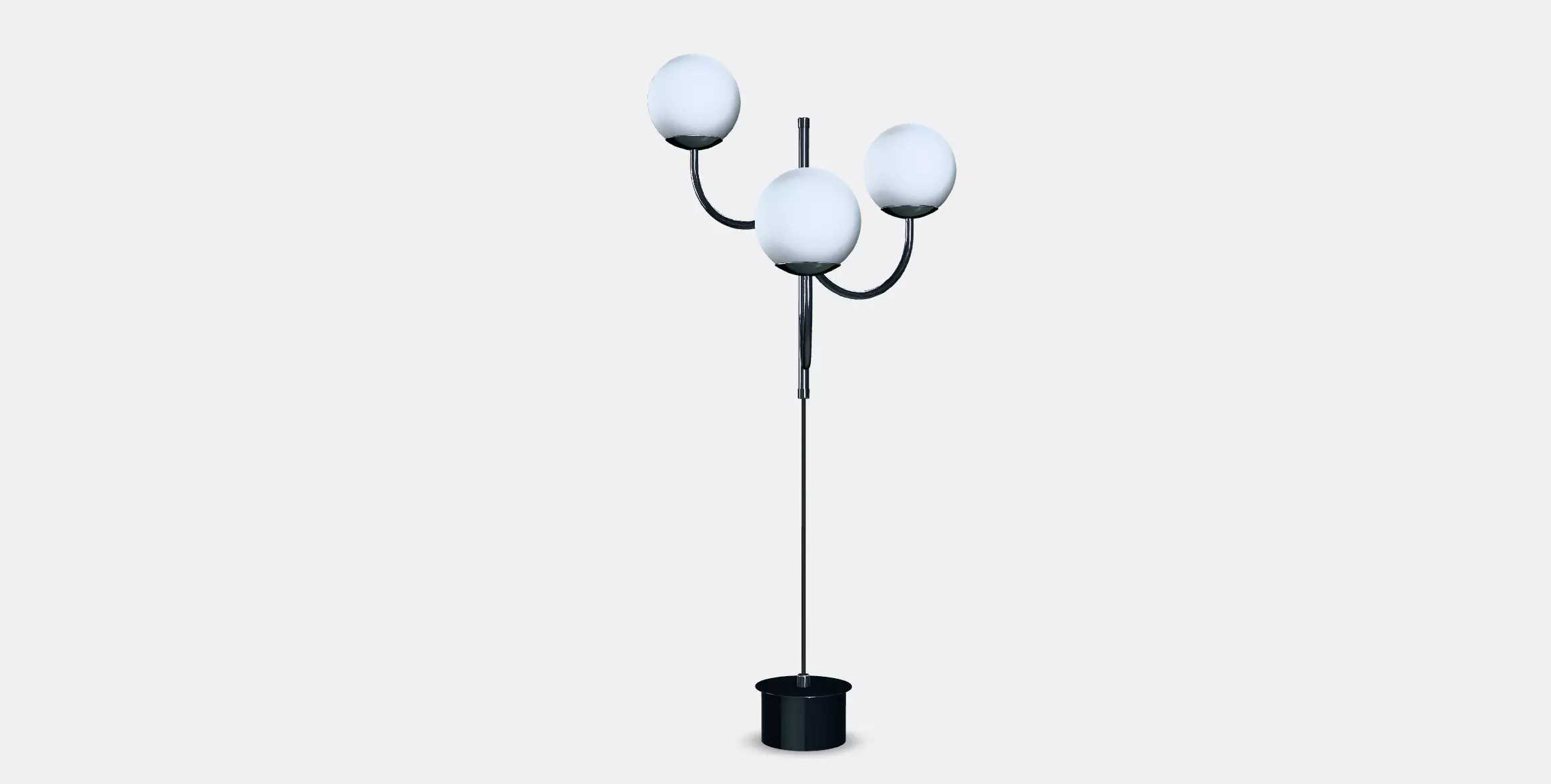 SIMRISHAMN Pendant lamp 3-armed 3D model_2