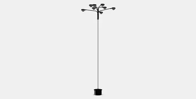 STORSLINGA LED chandelier 8 brackets