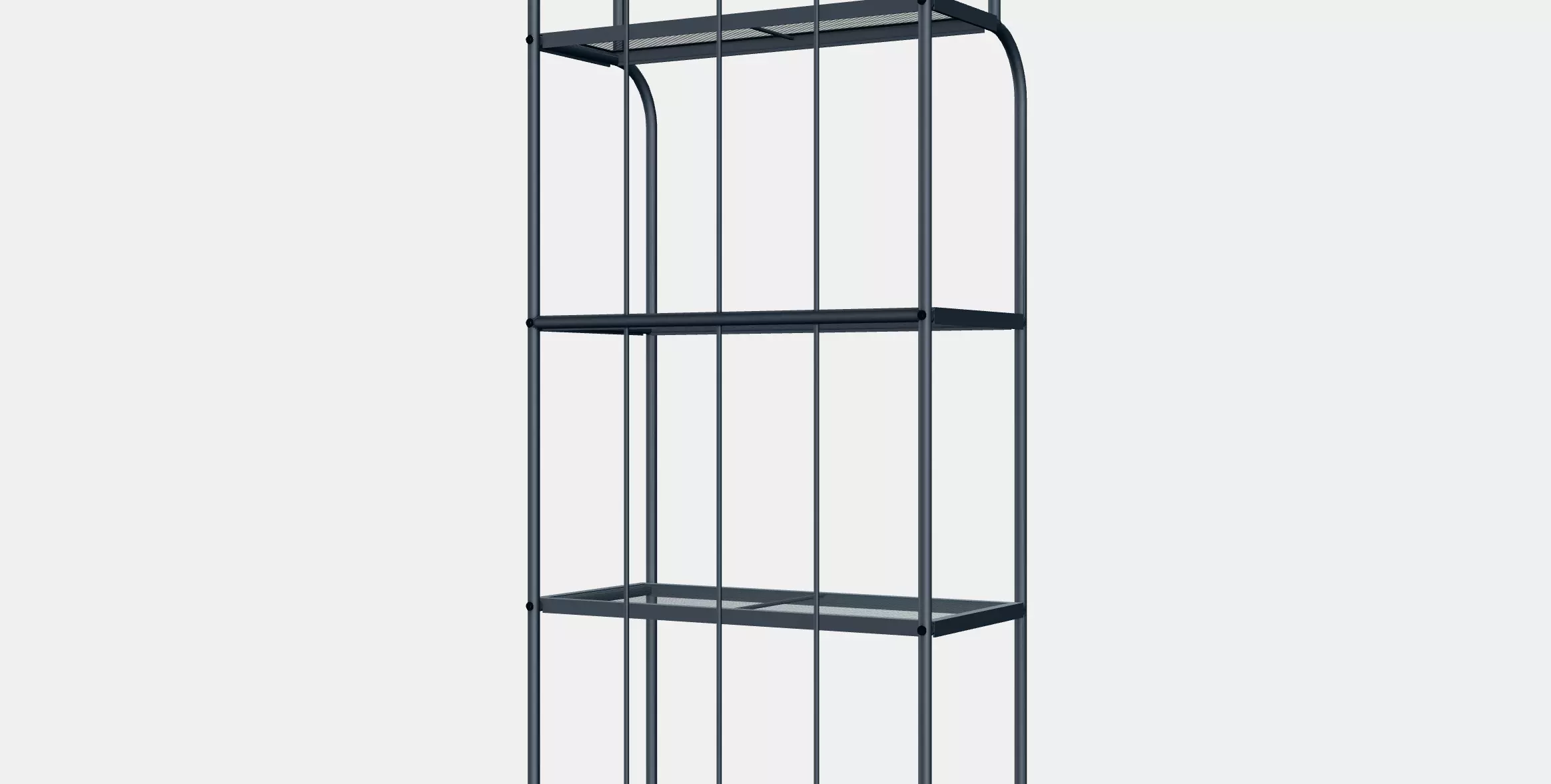 LACKO Shelving unit outdoor 3D model_4