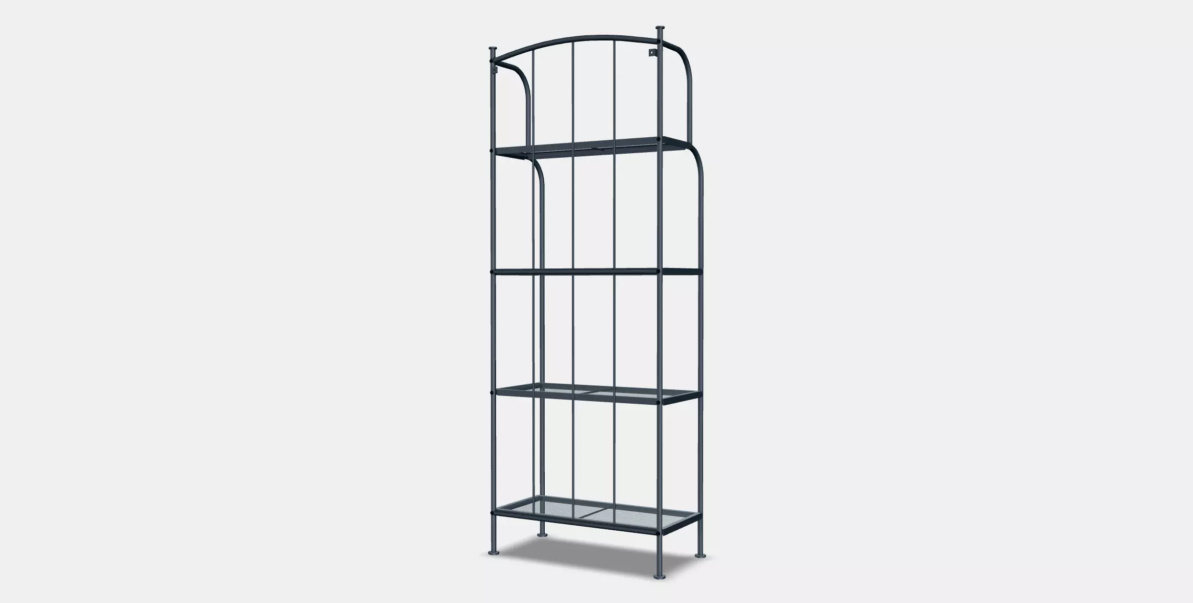 LACKO Shelving unit outdoor 3D model_2